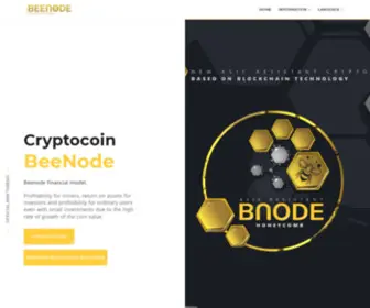 Beenode.org(BeeNode coin) Screenshot