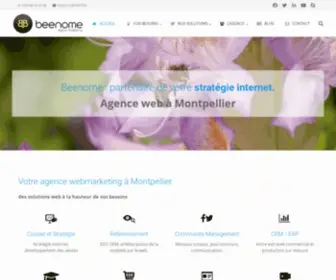 Beenome.com(Agence web & e) Screenshot