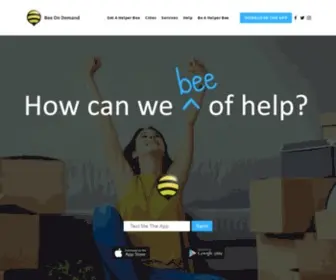 Beeondemand.com(Contra Cost County Moving Furniture) Screenshot