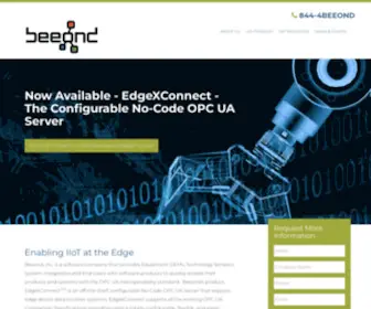 Beeond.net(Enabling IIoT at the Edge with OPC UA Products and Services) Screenshot