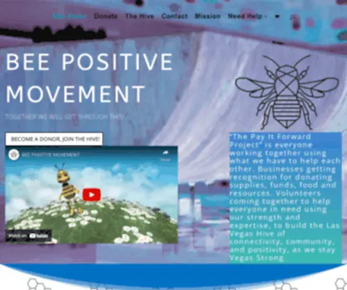 Beepositivemovement.com(Beepositivemovement) Screenshot