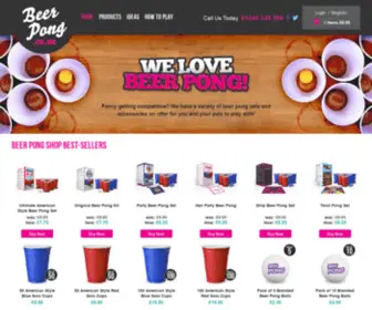 Beer-Pong.co.uk(Beer Pong Sets & Accessories) Screenshot