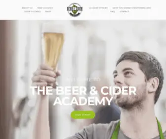 Beeracademy.co.uk(The Beer & Cider Academy) Screenshot