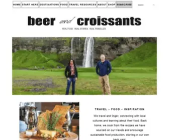 Beerandcroissants.com(BEER AND CROISSANTS) Screenshot