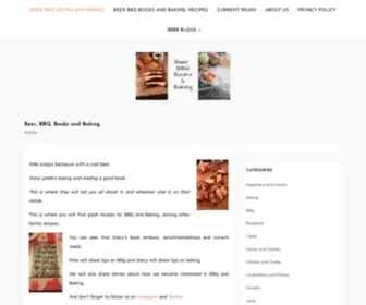 BeerbbQbooksandbaking.com(Beer, BBQ, Books and Baking) Screenshot