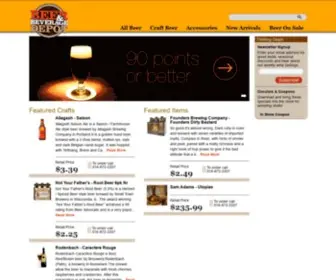 Beerbevdepot.com(Beer and Beverage Depot) Screenshot