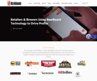 Beerboard.com(Home) Screenshot