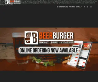 Beerburger.com(Offering a diverse full) Screenshot