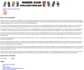 Beercancollectibles.net(beercancollectibles) Screenshot