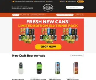 Beercartel.com.au(Buy Beers) Screenshot