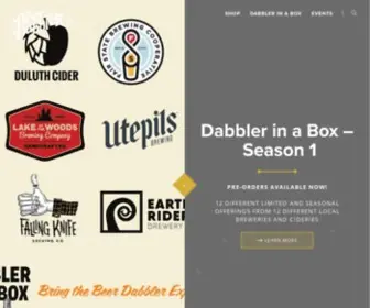Beerdabbler.com(Craft Beer Festivals) Screenshot