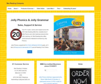 Beereading.com(Jolly Phonics & Jolly Grammar Sales) Screenshot