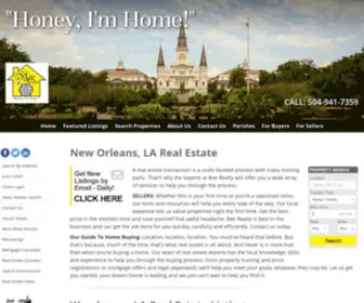 Beerealtynola.com(New Orleans) Screenshot