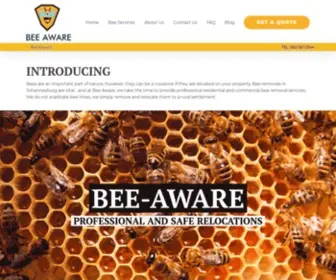 Beeremovalsjohannesburg.co.za(Bee-Aware) Screenshot