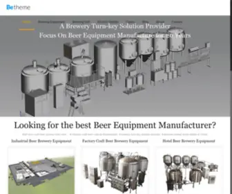 Beerequipmentstyle.com(Beer Brewing Equipment) Screenshot