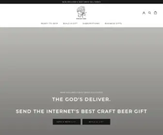 Beergiftgods.com(Beer Gift Gods) Screenshot