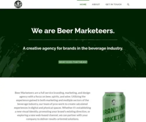 Beermarketeers.com(Beermarketeers) Screenshot
