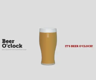 Beeroclock.in(Beer O'clock) Screenshot