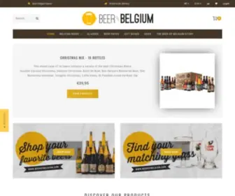 Beerofbelgium.com(Buy Belgian Beer l Online Beer Store) Screenshot