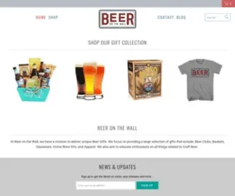 Beeronthewall.com(Beer Gifts) Screenshot