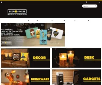 Beerosphere.com(Personalized Beer Mugs) Screenshot