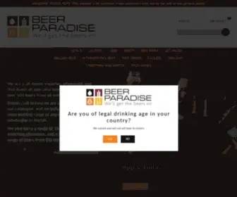 Beerparadise.co.uk(Beer Paradise) Screenshot