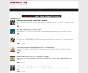 Beerpulse.com(Craft beer news website updated daily) Screenshot