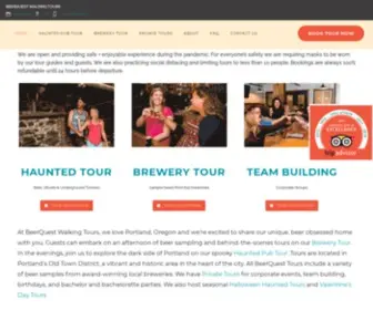 Beerquestpdx.com(BEER QUEST) Screenshot