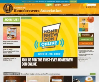 Beertown.org(The Community for Homebrewers) Screenshot