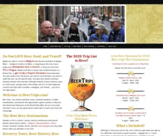 Beertrips.com(Beer Trips .com) Screenshot