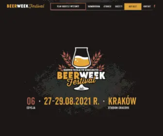 Beerweek-Festival.pl(Oficjalna strona) Screenshot