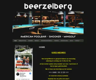 Beerzelberg.be(Minigolf Beerzelberg) Screenshot