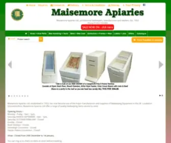 Bees-Online.co.uk(Maisemore Apiaries beekeeping equipment made by beekeeping professionals) Screenshot