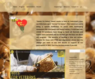 Bees4Vets.org(Home) Screenshot