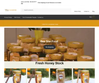 Beeshefood.com(Bee She Food) Screenshot