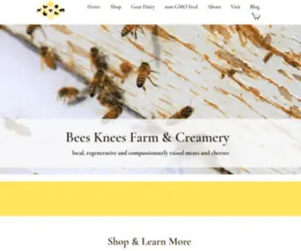 Beeskneesfarmkw.com(Bees Knees Farm) Screenshot