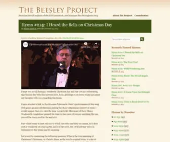 Beesleyproject.com(The Beesley Project) Screenshot