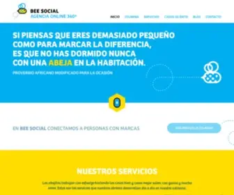 Beesocial.es(Relaciones públicas online) Screenshot