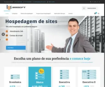 Beesoft.com.br(Hospedagem de site) Screenshot