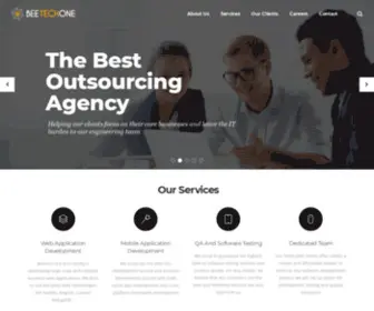 Beetechone.com(The best outsourcing agency) Screenshot