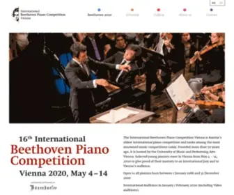 Beethoven-Comp.at(16th International Beethoven Piano Competition Vienna) Screenshot