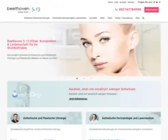 Beethoven-Klinik-Koeln.de(Plastische Chirurgie) Screenshot