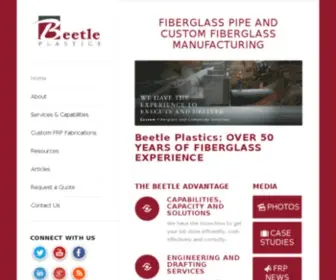 Beetleplastics.com(Beetle Plastics) Screenshot