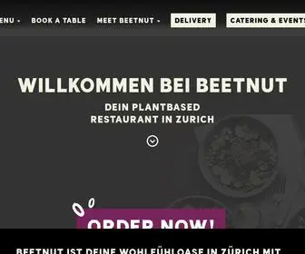 Beetnut.com(Plantbased Restaurant in Zürich) Screenshot