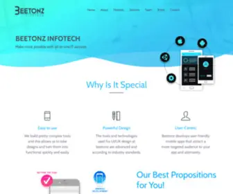 Beetonz.com(BeetonZ Infotech) Screenshot