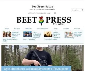 Beetpress.com(BeetPress Satire) Screenshot