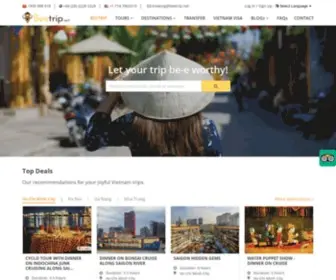 Beetrip.net(Vietnam Private Tours) Screenshot