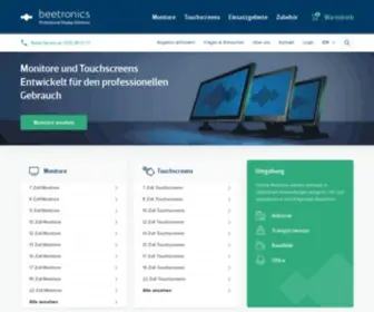 Beetronics.ch(Professionelle Displaylösungen) Screenshot