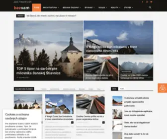Beevam.sk(Magazín o bývaní) Screenshot