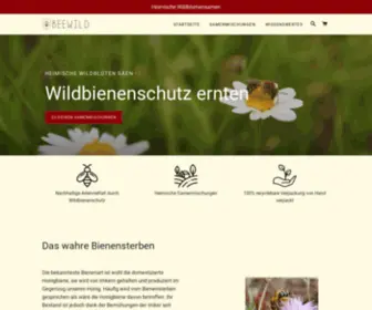 Beewild.de(Heimische Wildblüten säen) Screenshot